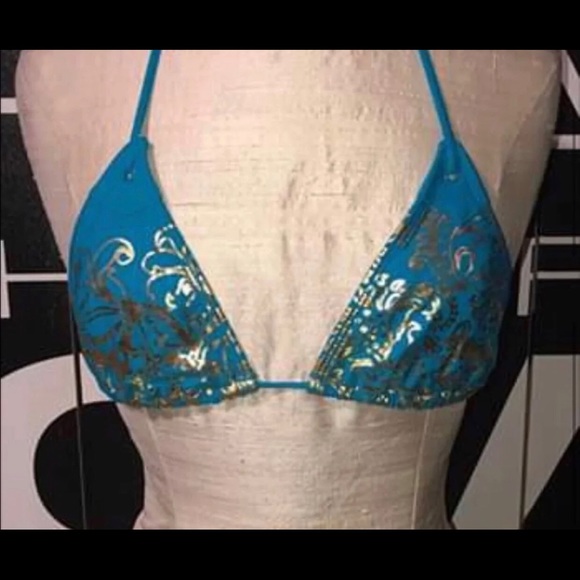 WET SEAL TURQUOISE BIKINI - Picture 4 of 6